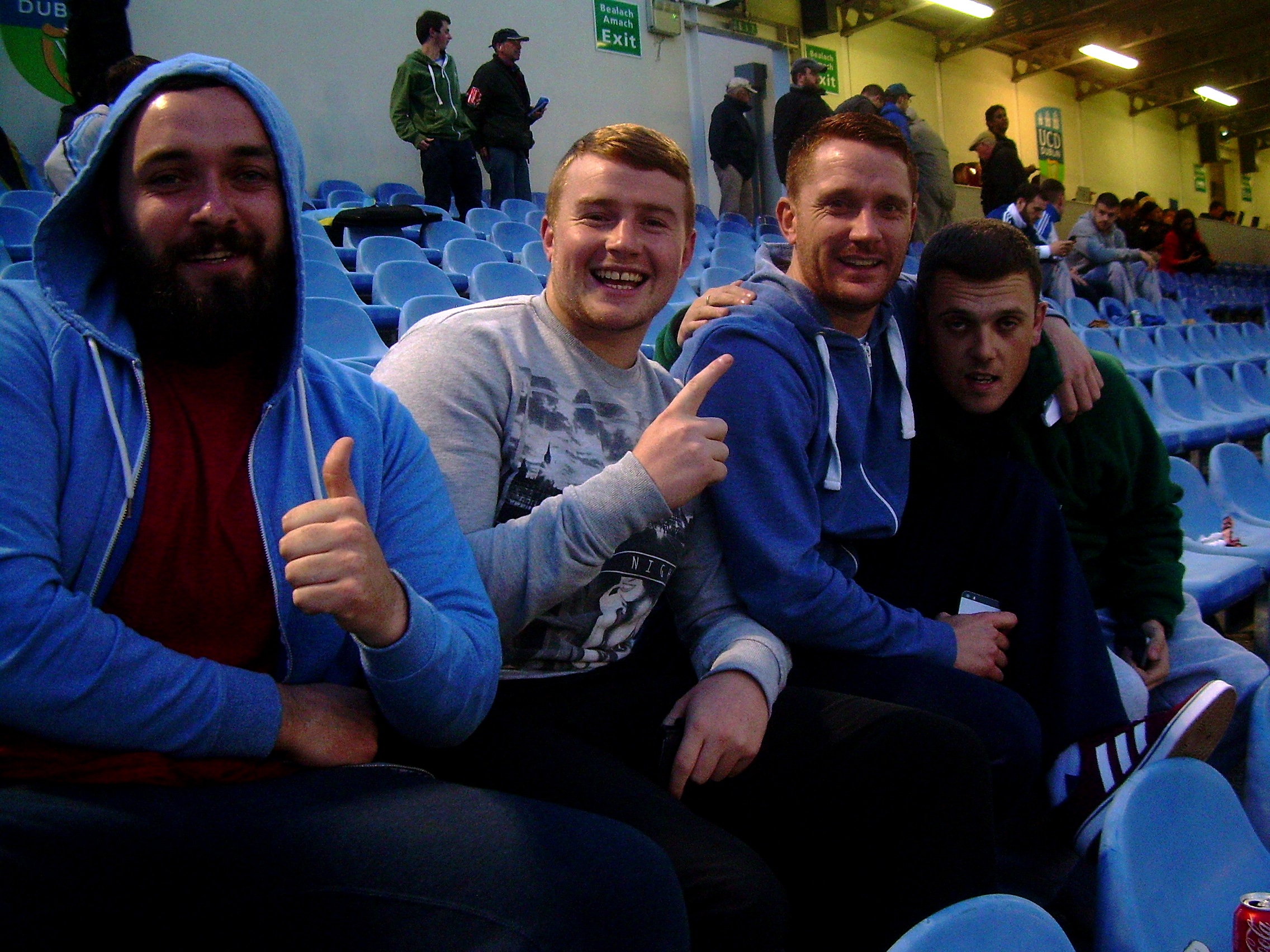 UCD Fans at Galway FAI 2014.JP